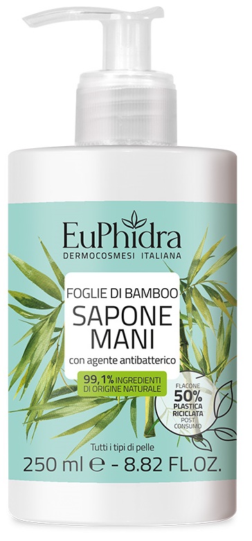 EUPHIDRA SAPONE LIQUIDO FOGLIE DI BAMBOO 250 ML - Farmavicinoate