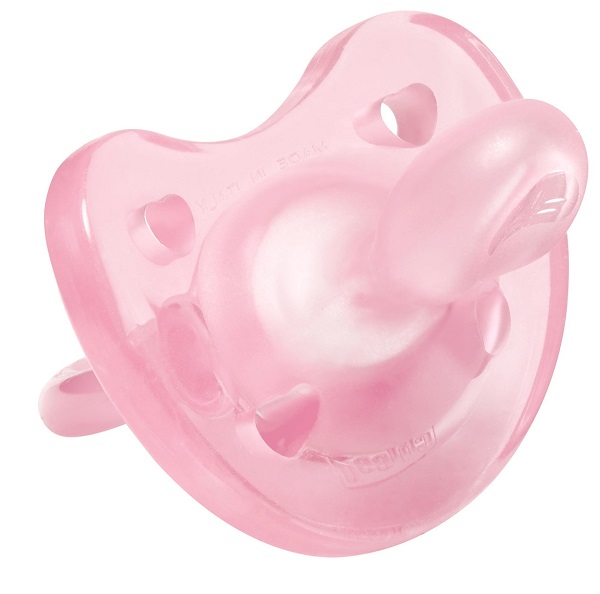 CHICCO GOMMOTTO IN SILICONE GIRL 6-16 MESI 1 PEZZO - Farmavicinoate