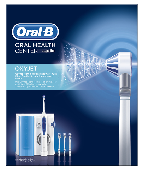 ORAL-B ORAL HEALTH CENTER IDROPULSORE OXYJET MD20 - Farmavicinoate