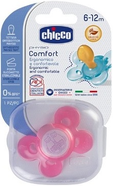 CHICCO SUCCHIETTO COMFORT GIRL IN CAUCCIU' 6-16 MESI 1 PEZZO - Farmavicinoate