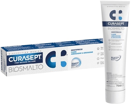 CURASEPT BIOSMALTO CARIE DENTIFRICIO 75 ML - Farmavicinoate