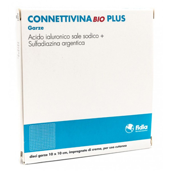 CONNETTIVINABIO PLUS GARZA 10 X 10 CM 10 PEZZI - Farmavicinoate