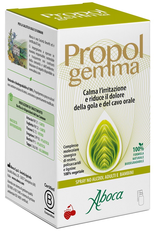 PROPOLGEMMA SPRAY NO ALCOOL BAMBINI E ADULTI 30 ML - Farmavicinoate