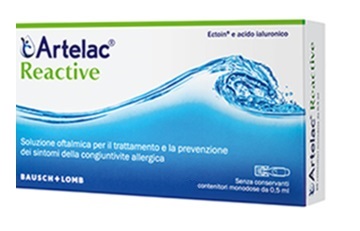 ARTELAC REACTIVE SOLUZIONE OFTALMICA MONODOSE 10 UNITA' DA 0,5 ML - Farmavicinoate