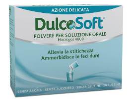 DULCOSOFT POLVERE PER SOLUZIONE ORALE 20 BUSTINE - Farmavicinoate