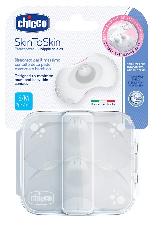 CHICCO PARACAPEZZOLI SILICONE SMALL - Farmavicinoate