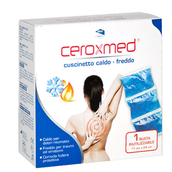 CUSCINETTO CALDO/FREDDO CEROXMED 11 X 24 CM 1 BUSTA - Farmavicinoate
