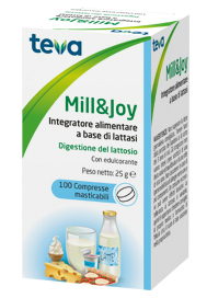 MILL&JOY TEVA 100 COMPRESSE MASTICABILI - Farmavicinoate
