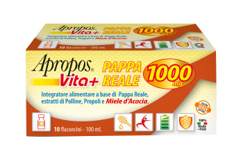 APROPOS VITA+ PAPPA REALE 1000MG 10 FLACONCINI DA 10 ML - Farmavicinoate