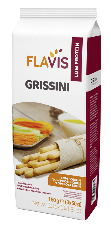 FLAVIS GRISSINI APROTEICI 3 PORZIONI DA 50 G - Farmavicinoate