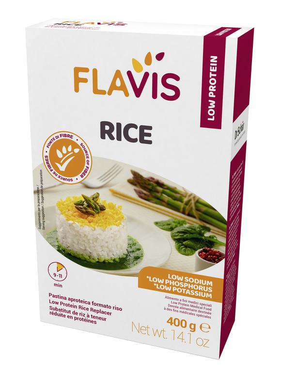 FLAVIS RICE PASTINA APROTEICA FORMATO RISO 400 G - Farmavicinoate