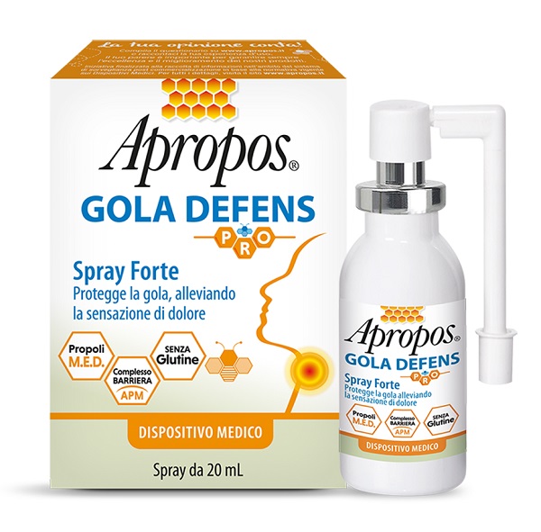 APROPOS GOLA DEFENS PRO SPRAY FORTE 20 ML - Farmavicinoate