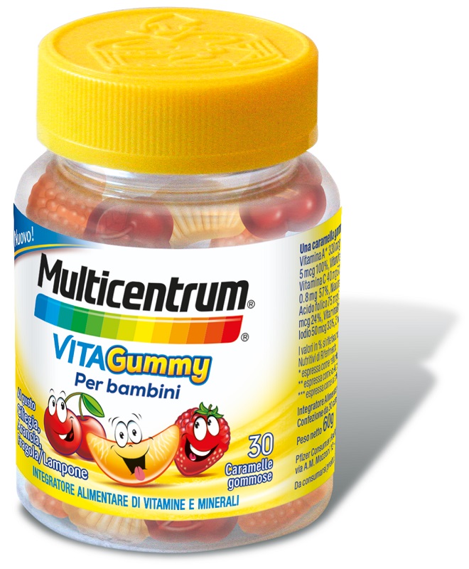 MULTICENTRUM VITAGUMMY 30 CARAMELLE GOMMOSE - Farmavicinoate