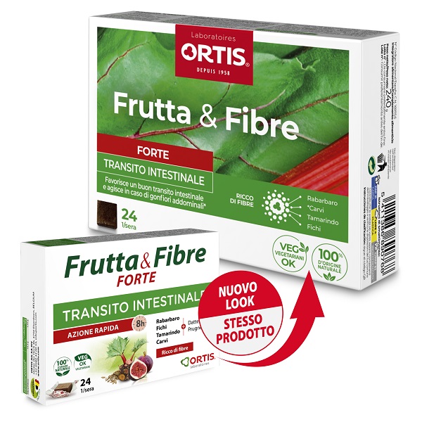 FRUTTA & FIBRE FORTE 24 CUBETTI - Farmavicinoate