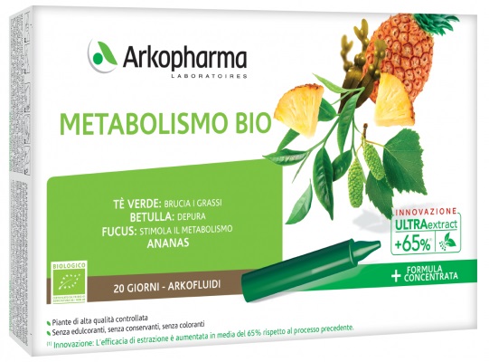 ARKOFLUIDI METABOLISMO BIO 20 FIALE - Farmavicinoate