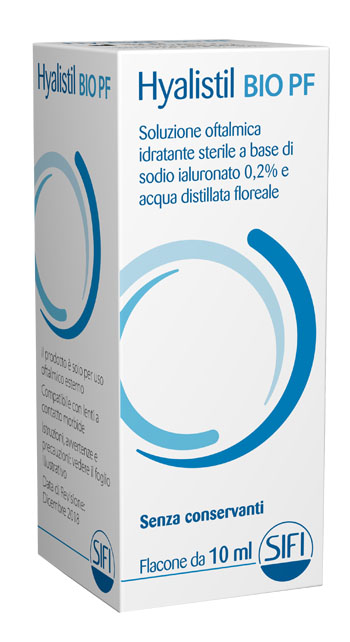 GOCCE OCULARI HA 0,2% E ACQUE DISTILLATE HYALISTIL BIO PF FRUTTI ROSSI 10 ML - Farmavicinoate
