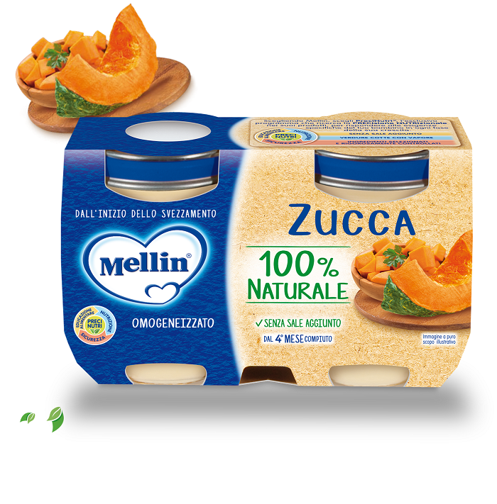 OMOGENEIZZATO ZUCCA 2 X 125 G - Farmavicinoate