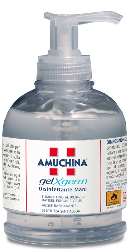 AMUCHINA GEL X-GERM DISINFETTANTE MANI 250 ML - Farmavicinoate