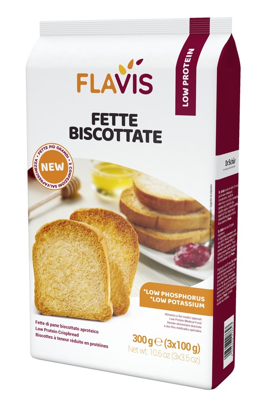 FLAVIS FETTE BISCOTTATE APROTEICHE 300 G - Farmavicinoate