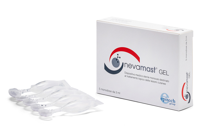 NEVAMAST GEL TRATTAMENTO TOPICO DELLE LESIONI CUTANEE 5 MONODOSE 3 ML - Farmavicinoate