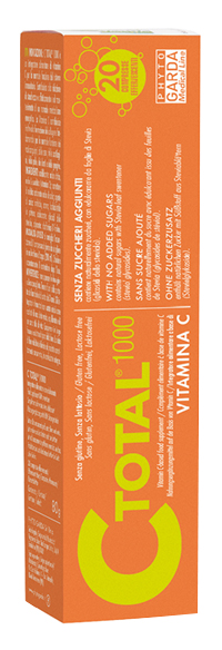 C TOTAL 1000 VITAMINA C 20 COMPRESSE EFFERVESCENTI - Farmavicinoate