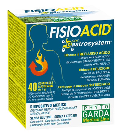 FISIOACID 40 COMPRESSE MASTICABILI - Farmavicinoate