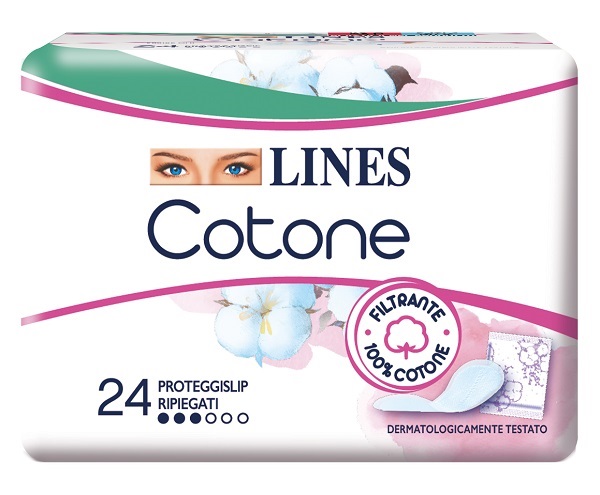 LINES COTONE BIO SALVASLIP RIPIEGATI 24 PEZZI - Farmavicinoate