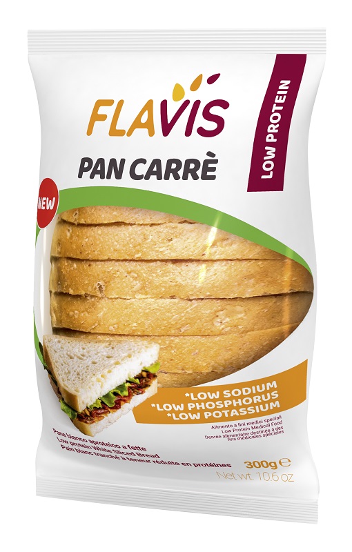 FLAVIS PAN CARRE' APROTEICO 300 G - Farmavicinoate