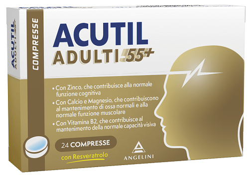 ACUTIL ADULTI 55+ 24 COMPRESSE IT - Farmavicinoate
